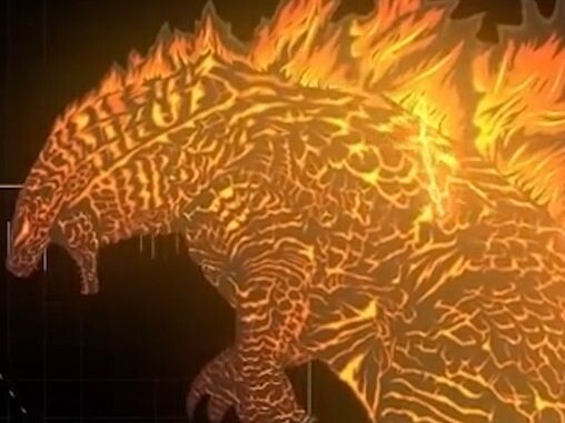 الإله الحقيقي الوحيد! غودزيلا الليلكي