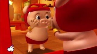Little Piggy lần đầu tiên xuất hiện như một con lợn trần truồng!