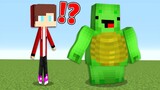 How Mikey and JJ Became Skinny and Fat in Minecraft Challenge (Maizen Mazien Mizen)