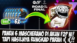 AKUN F2P PANEN 6 MASCHERANO GRATIS!! PANEN SIH TAPI HASILNYA RUNGKAD EA SPORT FC MOBILE | PERKORO