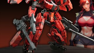 รีวิวสั้นๆ ของการแกะกล่อง Big Firebird + Exotic Bird Code Red Fortress! 【ของเล่นปลาหมึก】