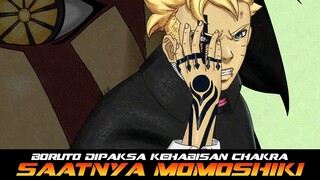 BORUTO DIPAKSA KEHABISAN BANYAK CHAKRA | SAATNYA MOMOSHIKI MUNCUL KEMBALI