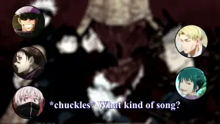 When Jujutsu Kaisen characters try to sing in Discord VC~ ft Gojo, Choso, Nanami, Inumaki, Maki
