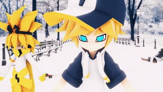 [MMD โลกเว้า-นูน] Jin Shenghe-"ฉันหวังว่าฉันจะมีชีวิตอยู่ต่อไปตามที่ฉันต้องการ" / Starry Night Snow
