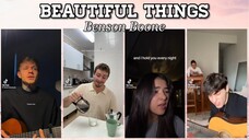 Beautiful Things - Benson Boone | Tiktok Amazing Singers Compilation (Cover)