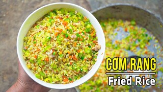 Mẹ Tôi Làm Món Cơm Rang Siêu Ngon ( Fried Rice ) I Ẩm Thực Đồng Quê