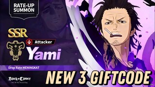 REDEEM GIFTCODE TERBARU BLACK CLOVER M & ALL IN GACHA YAMI 50x - BLACK CLOVER MOBILE