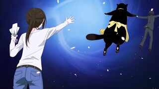 The heroine found that the cat was more capable than she was, and was afraid that her husband would 