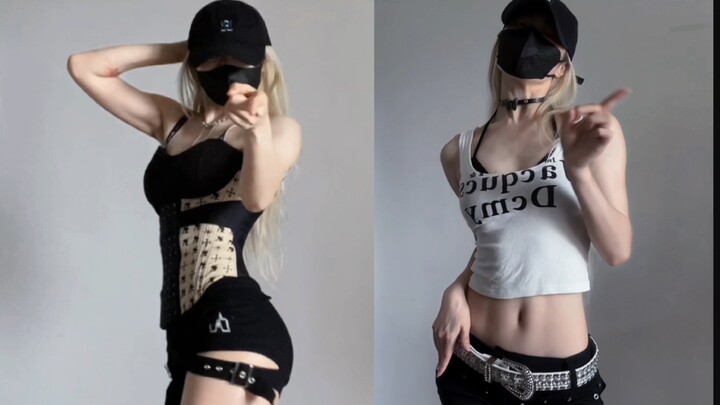 Two versions of sexy tail-wagging sister after a month, choose one | HyunA tail-wagging dance