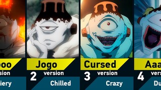 Evolution of Jogo in Jujutsu Kaisen