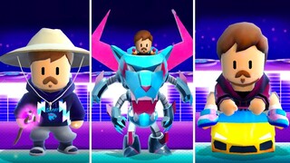 CORRE!! COMO GANHAR TODAS NOVAS SKINS DO MR BEAST NO STUMBLE GUYS!!