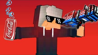 Firing Coca Cola At Kids (Pixel Gun 3D)
