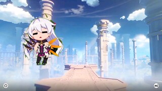 Chibi kiana in teyvat