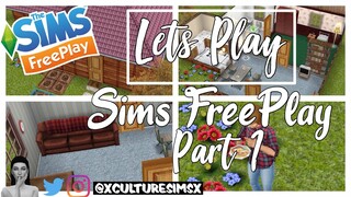 Lets Play - The Sims FreePlay Part 1 ( Gil Grissom Meets Lina Dantini ) | XCultureSimsX