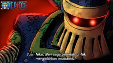 ONE PIECE 1110 ! BANTUAN LUFFY DATANG ROBOT KUNO MEMINTA PERINTAH KEPADA TUANNYA