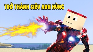 Minecraft Nhưng Đố Ai Mạnh Bằng Siêu Anh Hùng