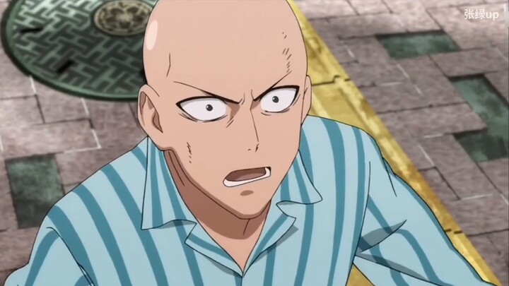 Watch the video of Saitama being beaten for one coin