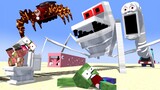 Monster School : TOILET EATER VS MONSTER & TRAIN SCHOOL HELL CHOO CHOO CHARLES - Minecraft Animation