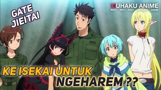 KE ISEKAI UNTUK NGEHAREM ?? BAHAS HAREM YOUJI ITAMI - GATE JIEITAI