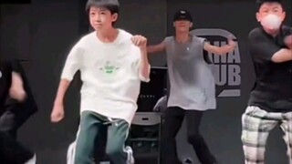 The little kid who dances just as impressively as the adults