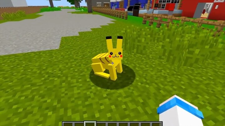 Mèo Simmy Giả Giọng Pikachu Troll Tứ Trụ Trong Minecraft
