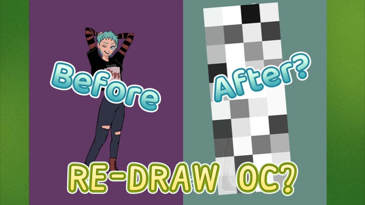 REDRAW OC TAPI KOK MIRIP PRIA SOLO?!