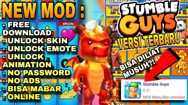 Stumble Guys Mod Menu Apk Terbaru 2022 !! | Unlock All Skin , Emote , Animation ! - Paling Terbaru!