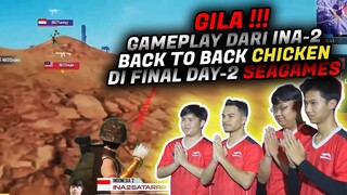 BACK TO BACK CHICKEN DINNER DI FINAL DAY-2 SEAGAMES ? GILA PARAH GAMEPLAY DARI INA-2 ! DAY 2 MATCH 8