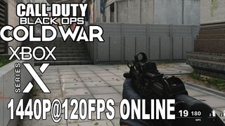 Call of Duty Black Ops Cold War - 1440p@120fps Framerate Analysis Xbox Series X [HD 1080P]