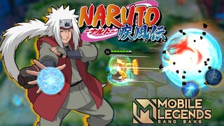 FAN MADE Jiraiya Skin Review in Mobile Legends Bangbang 😱