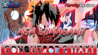 ONE PIECE: 10 GUMAGAMIT NG CONQUEROR'S HAKI | Tagalog Reviews