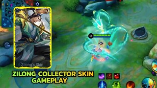 New Upcoming Zilong "Empyrean Paladin" Collector Skin Gameplay | Zilong new Collector Skin MLBB