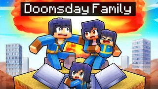 Having a DOOMSDAY FAMILY in Minecraft!