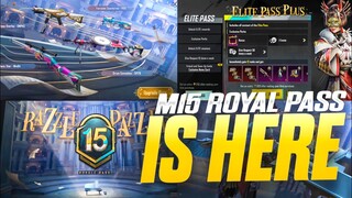 M15 ROYAL PASS IS HERE ( BGMI & PUBG ) - SAMSUNG,A3,A5,A6,A7,J2,J5,J7,S5,S6,S7,59,A10,A20,A30,A50