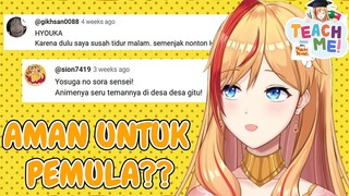 REKOMENDASI ANIME BUAT WIBU PEMULA!! AMAN APA ENGGAK NIH? 『Oshiete Niachi Sensei! #12』