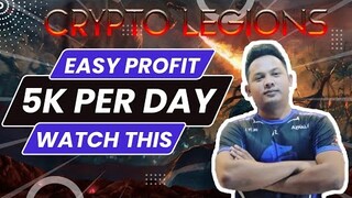 CRYPTO LEGIONS - PROFIT UPDATE EASY 5K PER DAY