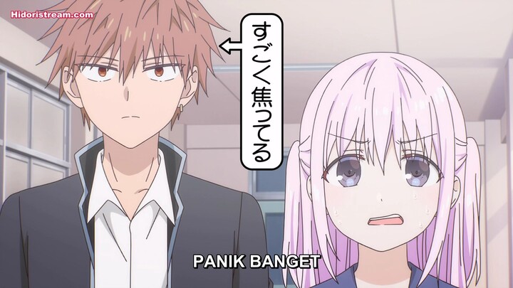 EP8 Kao ni Denai Kashiwada-san to Kao ni Deru Oota-kun (Sub Indonesia)