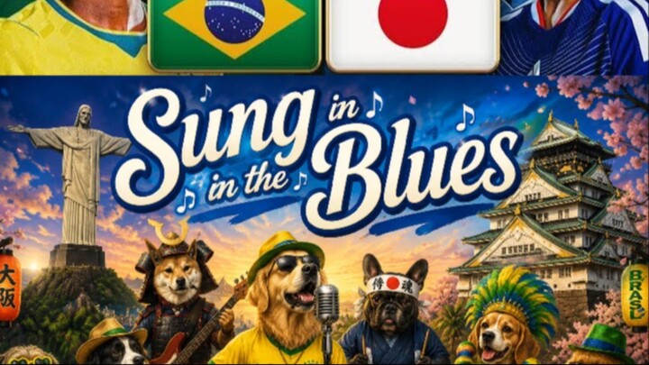 Brazil Vs Japan Sung in the BLUES