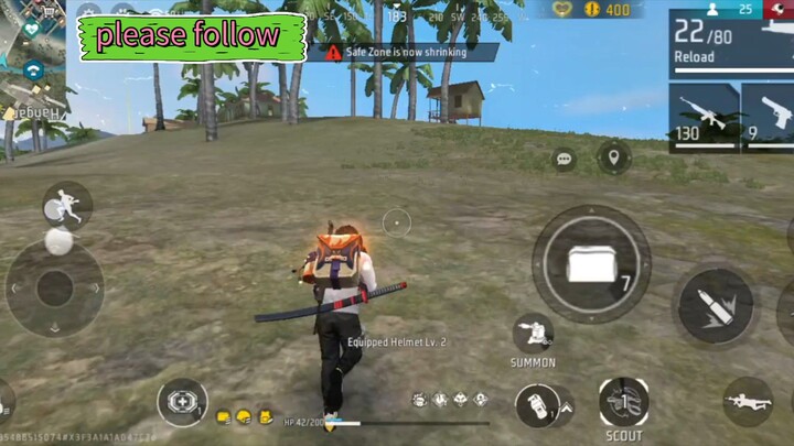 Solo Vs Squad 1 HP Clutch 😱 Enemy Shocked! Free Fire Max