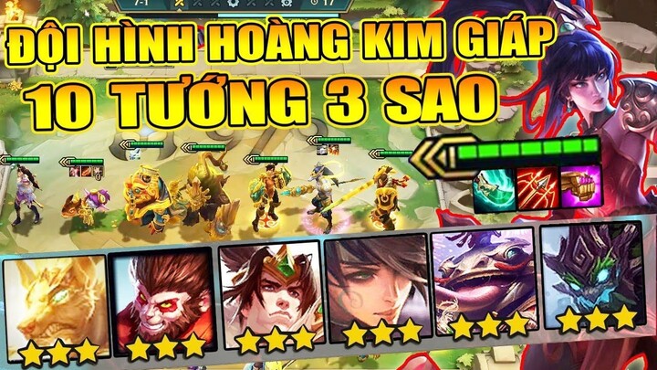 TRẬN ĐẤU KỈ LỤC ĐỘI HÌNH NHIỀU TƯỚNG 3 SAO NHẤT THẾ GIỚI