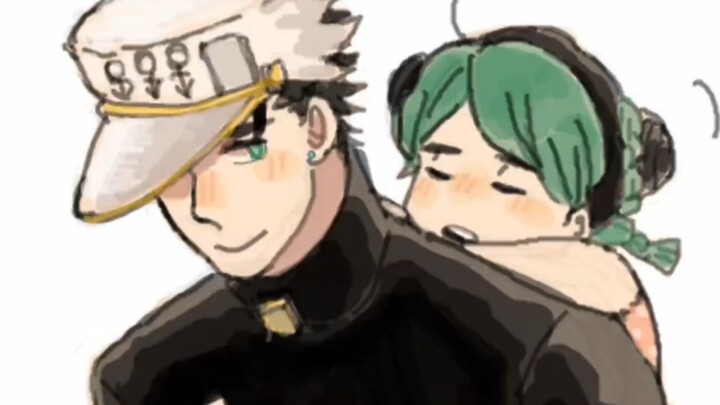 "Jotaro is a gentle and kind boy" #jojo's bizarre adventure #jotaro #starcrusaders #diamondisunbreak