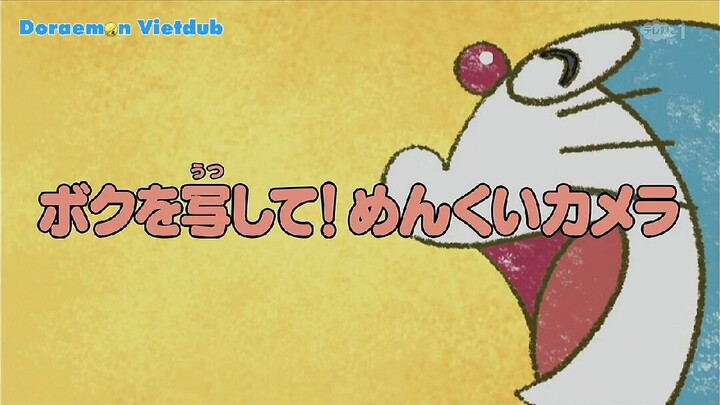 [S11] doraemon tập 5 - chụp hình bằng máy ảnh ưa ngoại hình - viên uống nói từ - sân bóng [LT]