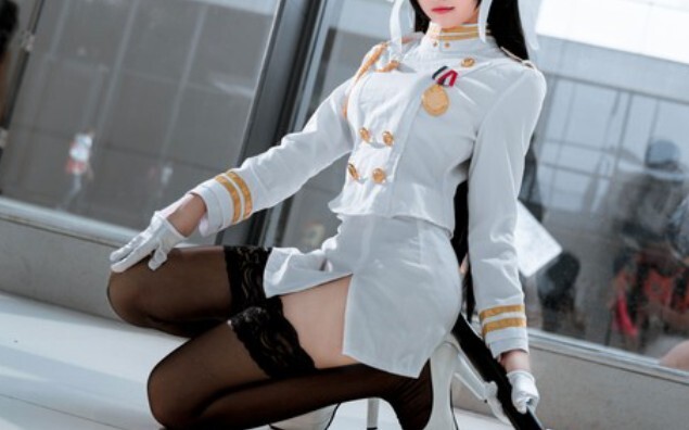 [cos collection] Cô chị cosplay Azur Lane Atago Dog, Cô nhặt đồ này đúng là siêu phẩm.