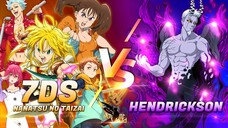 The Seven Deadly Sins Vs. Demon Hendrickson | Nanatsu no Taizai | Full Fight Highlights