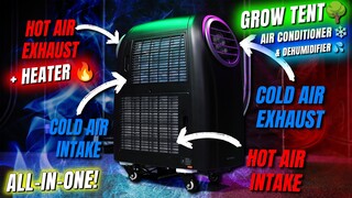 Grow Tent Air Conditioner, Dehumidifier & Heater All In One - AC INFINITY Terraform 7