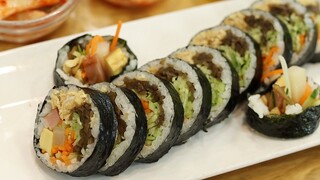 KimBab - Món ăn đường phố hàn quốc