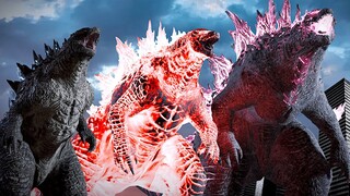 EVOLUTION of MONSTERVERSE GODZILLA | Animated Comparison (2014 - 2024)