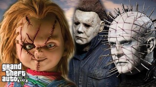 GTA 5 Mod - Chucky Đến Kịp Lúc Giải Cứu Michael Myers | Big Bang