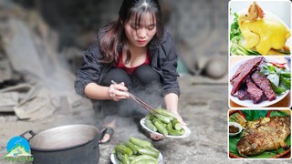 BỮA TRƯA ĐÓN TIẾP CÔ CHÚ MẠNH THƯỜNG QUÂN NGÀY MƯA BÃO