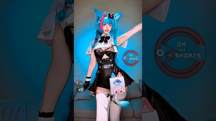 Mint Cute Dance  Neverness To Everness Cosplay #shorts